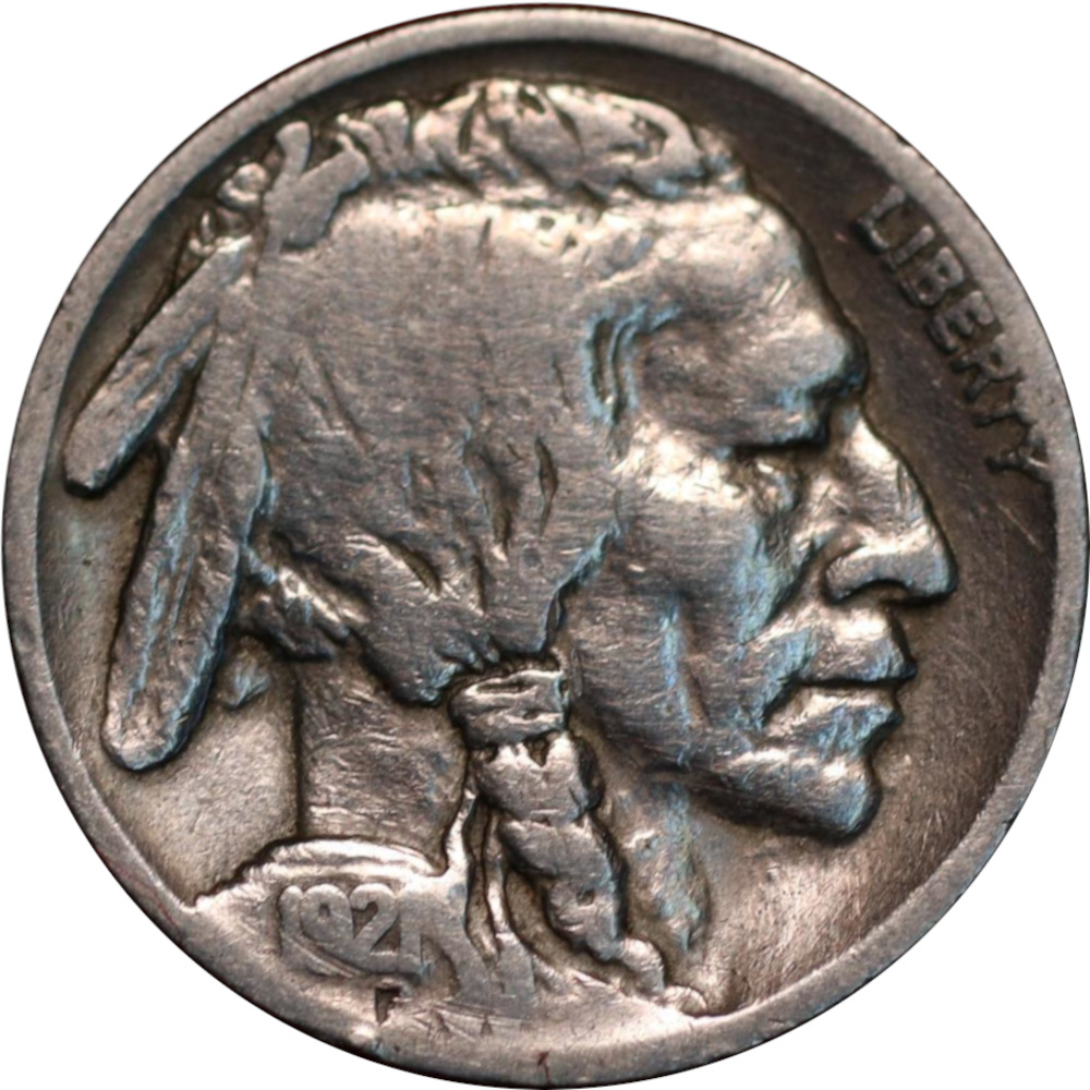 1921-5c-Buffalo-Nickel-#6
